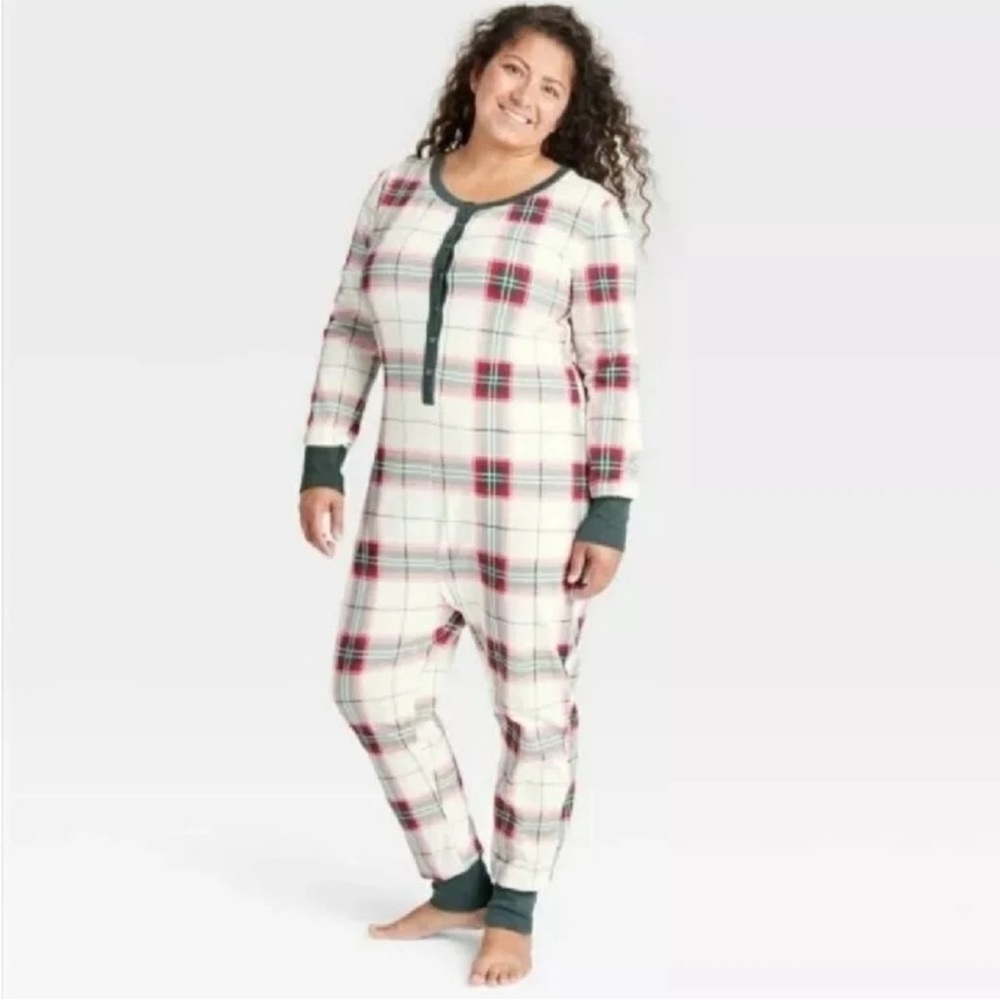 Hearth & Hand Magnolia Plaid Button-Up Pajama